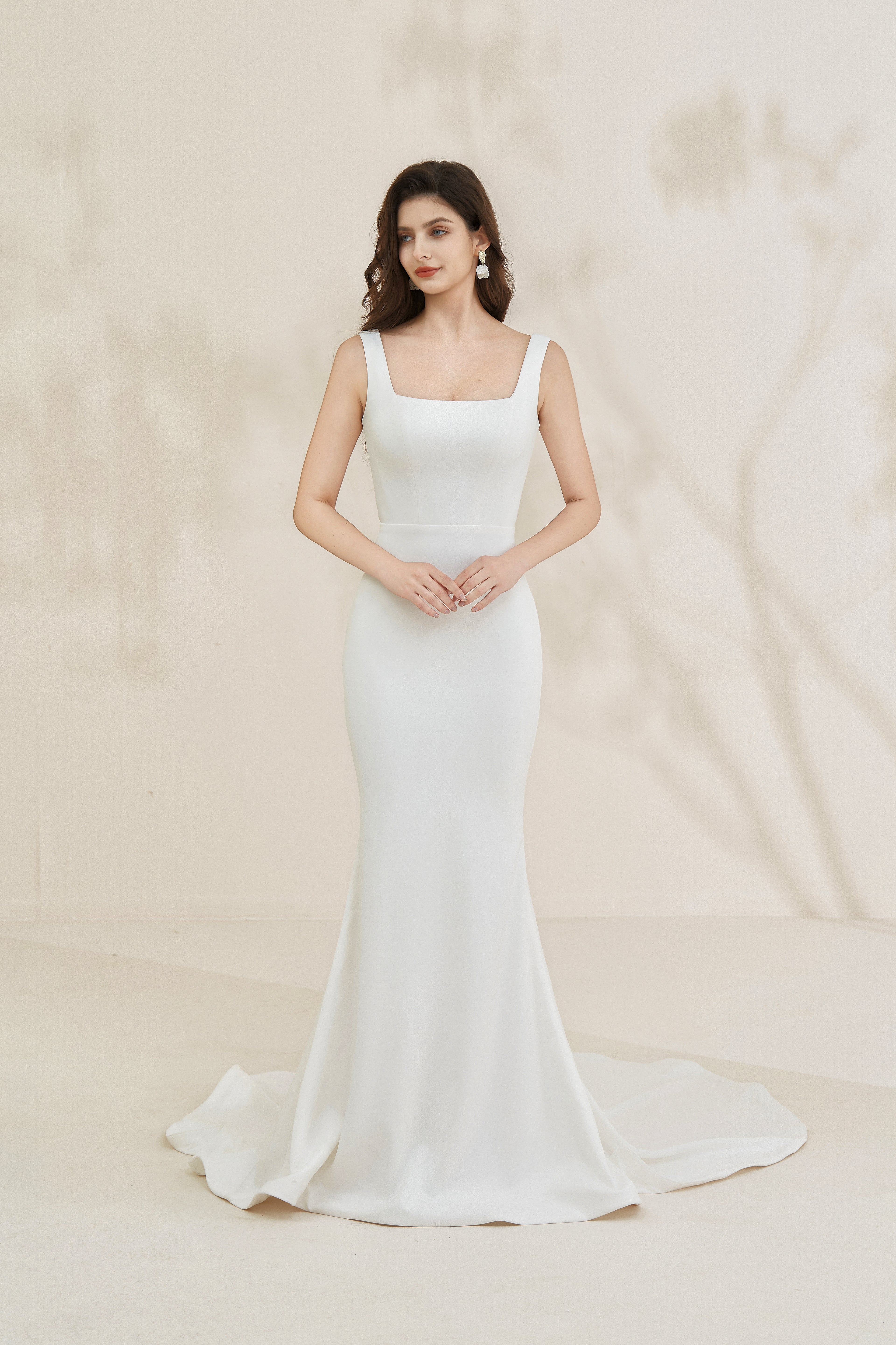 Mermaif Soft SatinWedding Dress LVB2669